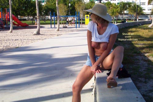 Pic #1Beach Vacation Fun and Flashing