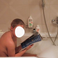 Pic #1Gf Taking A Bath, And Lake Coke And Tonic