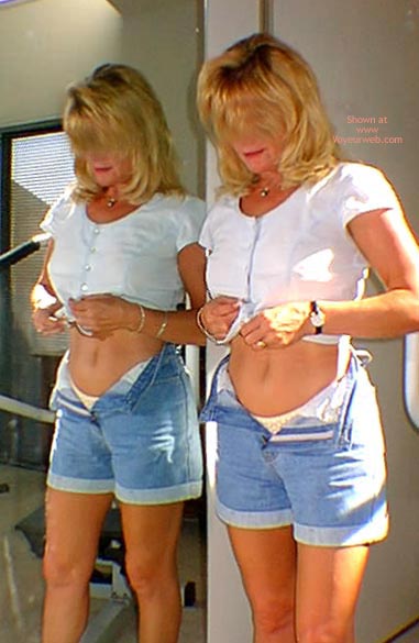 Pic #1Stripping In Front Of The Mirror