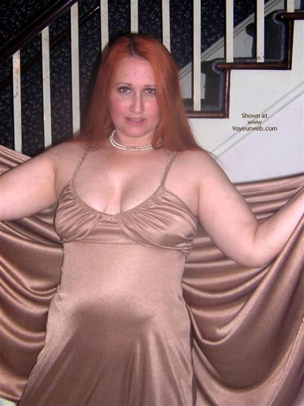 Pic #1Naughtysimone Flashes Her New Dress