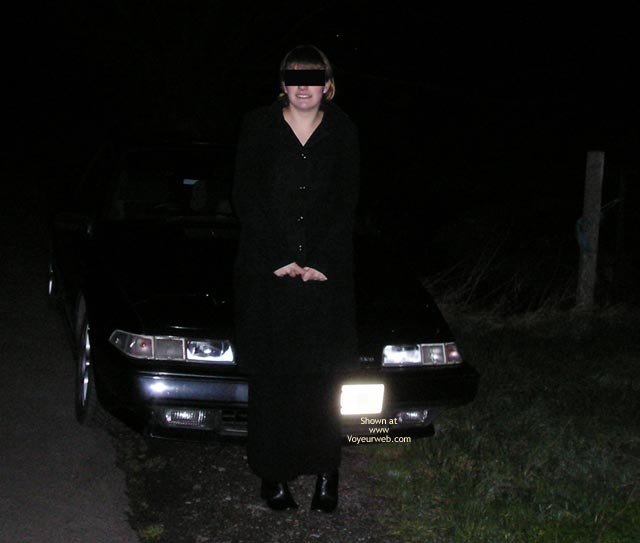 Pic #1Naughty Amy Outside The Car