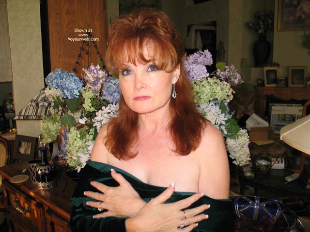 Redhead Dropping Her Bodice , Redhead Dropping Her Bodice, Hands On Boobs, Redhead  Covered Up