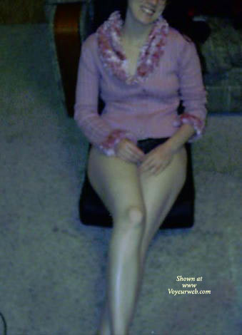 Pic #1Shy Angel In Pink Sweater