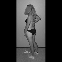 Wife'S Late Night Stroll Black And White