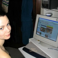 Suzanne Checking Messages