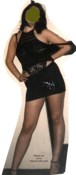 Pic #1 My Wife In Black Lingerie 1