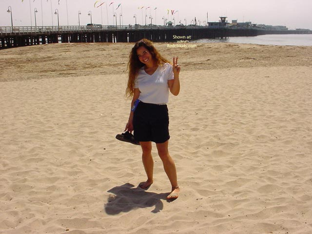 Pic #1Becca'S Day At The Beach