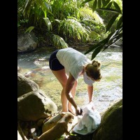 My Fiancee Brooke'S Mountain Stream Frolic
