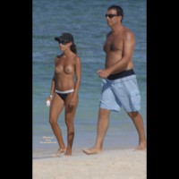 Pic #1 Walking On The Beach In D.r.