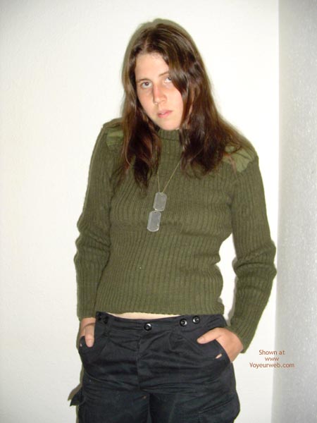 Pic #1Poker Bunny In The Army Now!