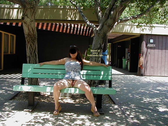 Pic #1Latina Flashing In Public 1