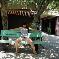 Pic #1Latina Flashing In Public 1