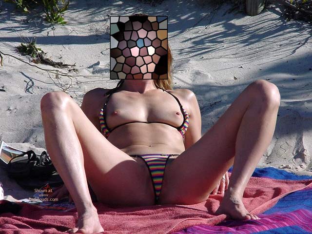 Pic #1Wife On Beach