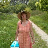 Mette On Picnic