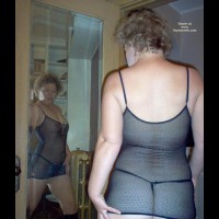 Nl Blue In Fishnet More