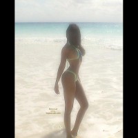 At Cancun Beach