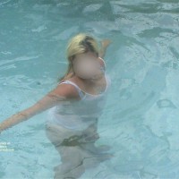 Pic #1 Wife In The Pool