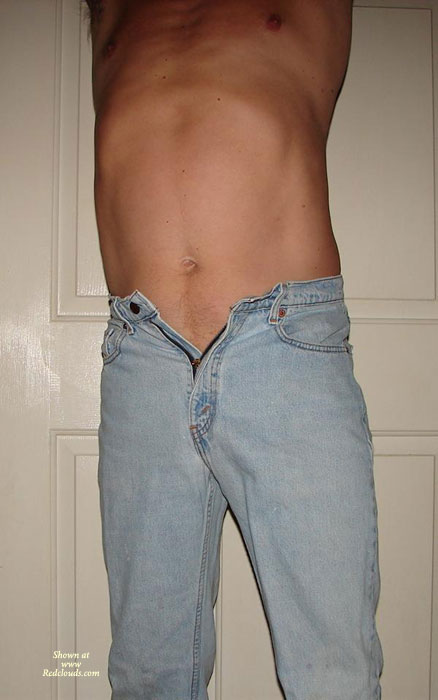 Pic #1M* Blue Jean Strip And Jack Off