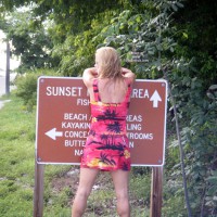 Pic #1 Pantiless In Keywest ... Again