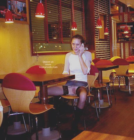 Pic #1Tiiiina Sexy Exhib At Mcdonald
