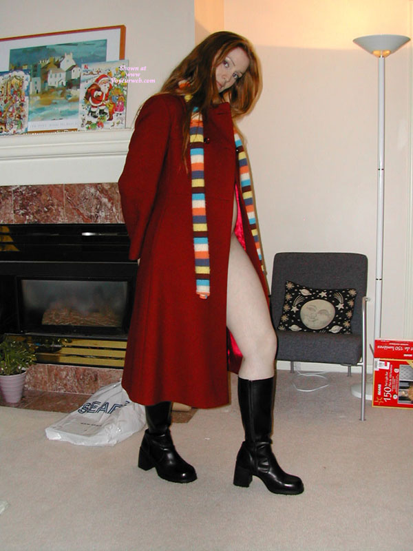 Pic #1Marie's Red Coat and Boots, Part 2