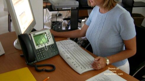 Pic #1Wife In My Office.