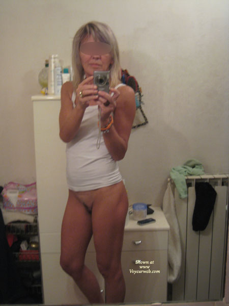 Pic #1 Before and After Having A Shower...