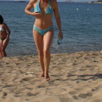 Pic #1 Wet Shy Wife At Beach