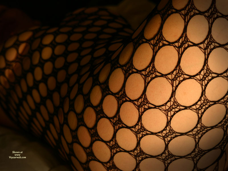 Pic #1Wife in Lingerie, LI Fishnet Night