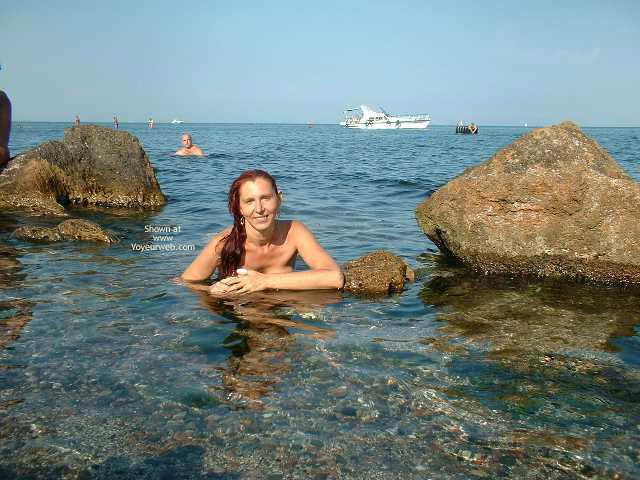 Pic #1My Wife Naked At The Public Beach