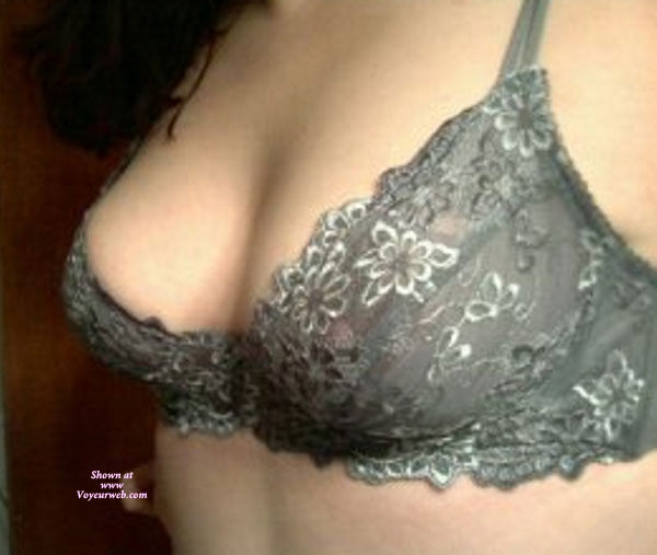 Pic #1 Topless Wife Lacy Bra