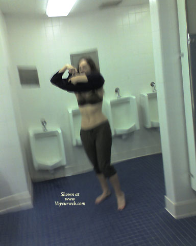 Pic #1 Nude Amateur:&nbsp;*ME In The Men's Room