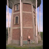 Sexy Amber At The Watertower