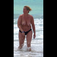 Pic #1 Beach Voyeur:&nbsp;Mature Tits From The Canaries