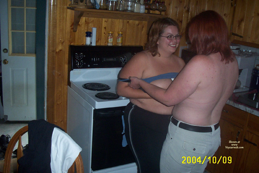 Pic #1 Topless Ex-Wife GG Kinky Fun With Friend