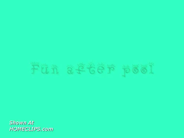 Pic #1  Fun After Pool Party