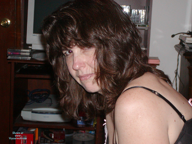 Pic #1 Girlfriend in Lingerie Girlfriend's Black Teddy