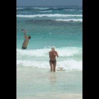 Pic #1 Nude :&nbsp;Blond On The Beach