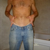 Pic #1M* Tan Cock Tied Up