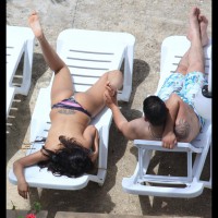 Pic #1 Beach Voyeur:&nbsp;Beach Side Leb