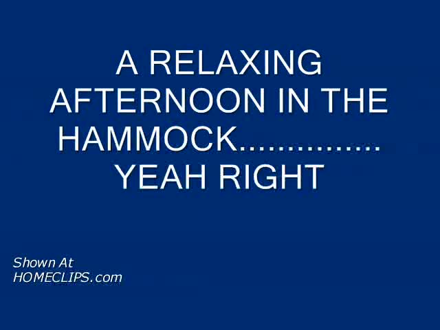 Pic #1Relaxing In The Hammock