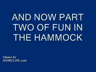 Pic #1Relaxing In The Hammock Pt 2