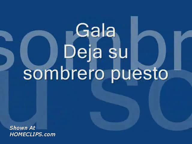 Pic #1Gala Deja Su Sombrero Puesto