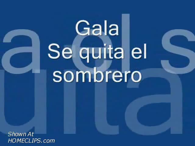 Pic #1Gala Se Quita El Sombrero