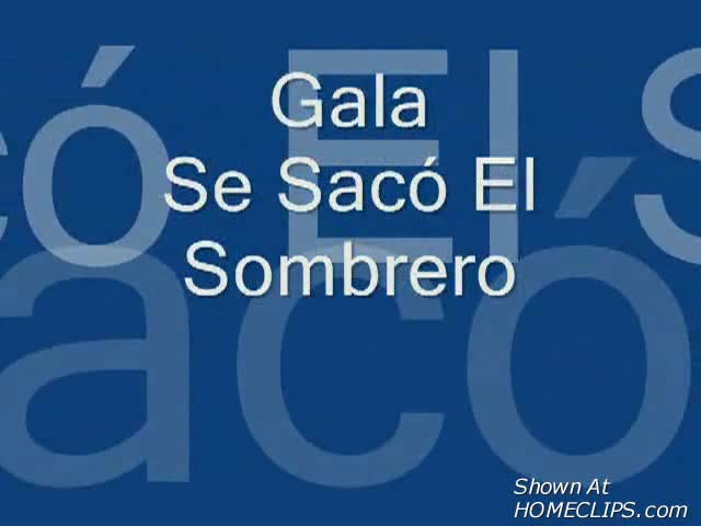 Pic #1Gala Se Quito El Sombrero Y Entro En Accion