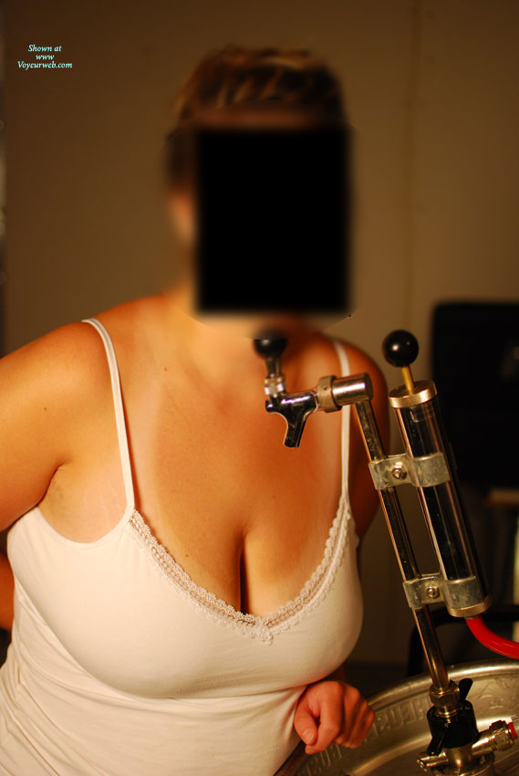 Pic #1 Topless Wife Keg Party