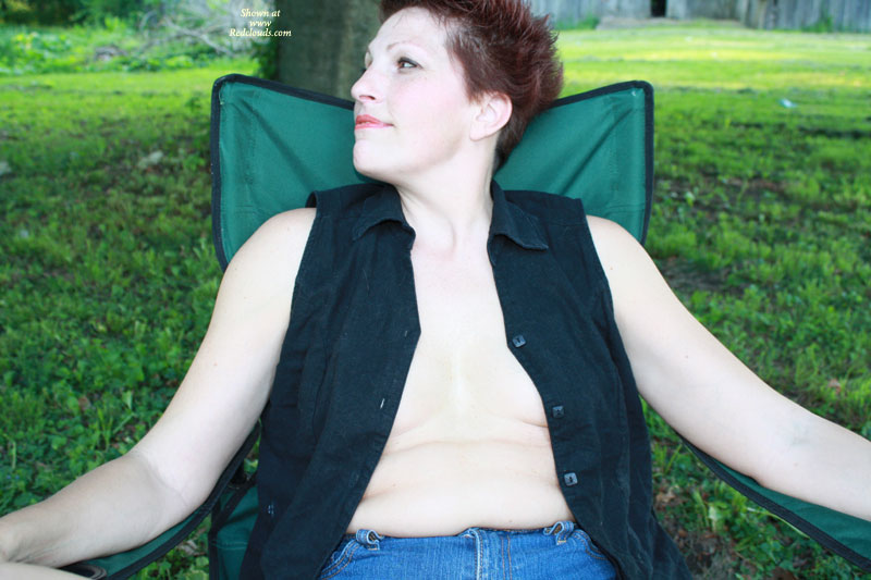 Pic #1 Playing In Back Yard