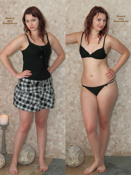 Pic #1 Nude Friend Collage Dressed-Undressed