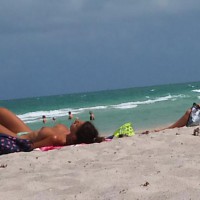 Pic #1 Beach Voyeur:&nbsp;Topless At The Beach