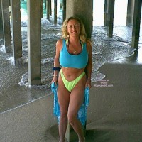 Ashley At Lakeworth Pier